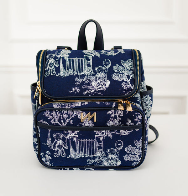 Mochila maternidade  2 em 1 Le Petit Marinho