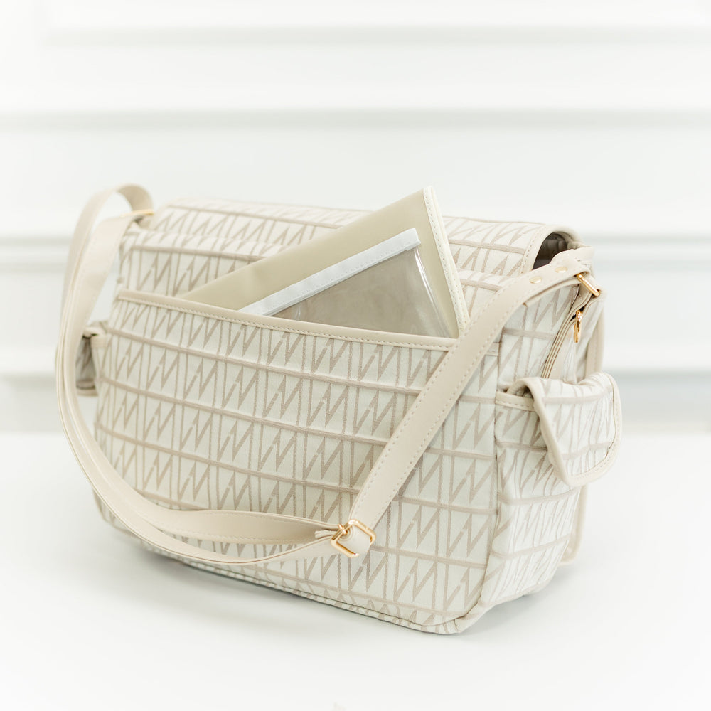 Bolsa de maternidad Louise Origen Beige