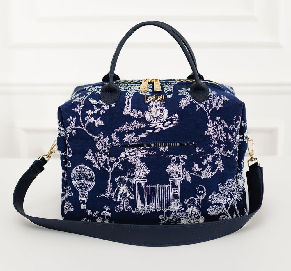 Bolsa Maternal Madison Mini Le Petit Marina - Envío Inmediato
