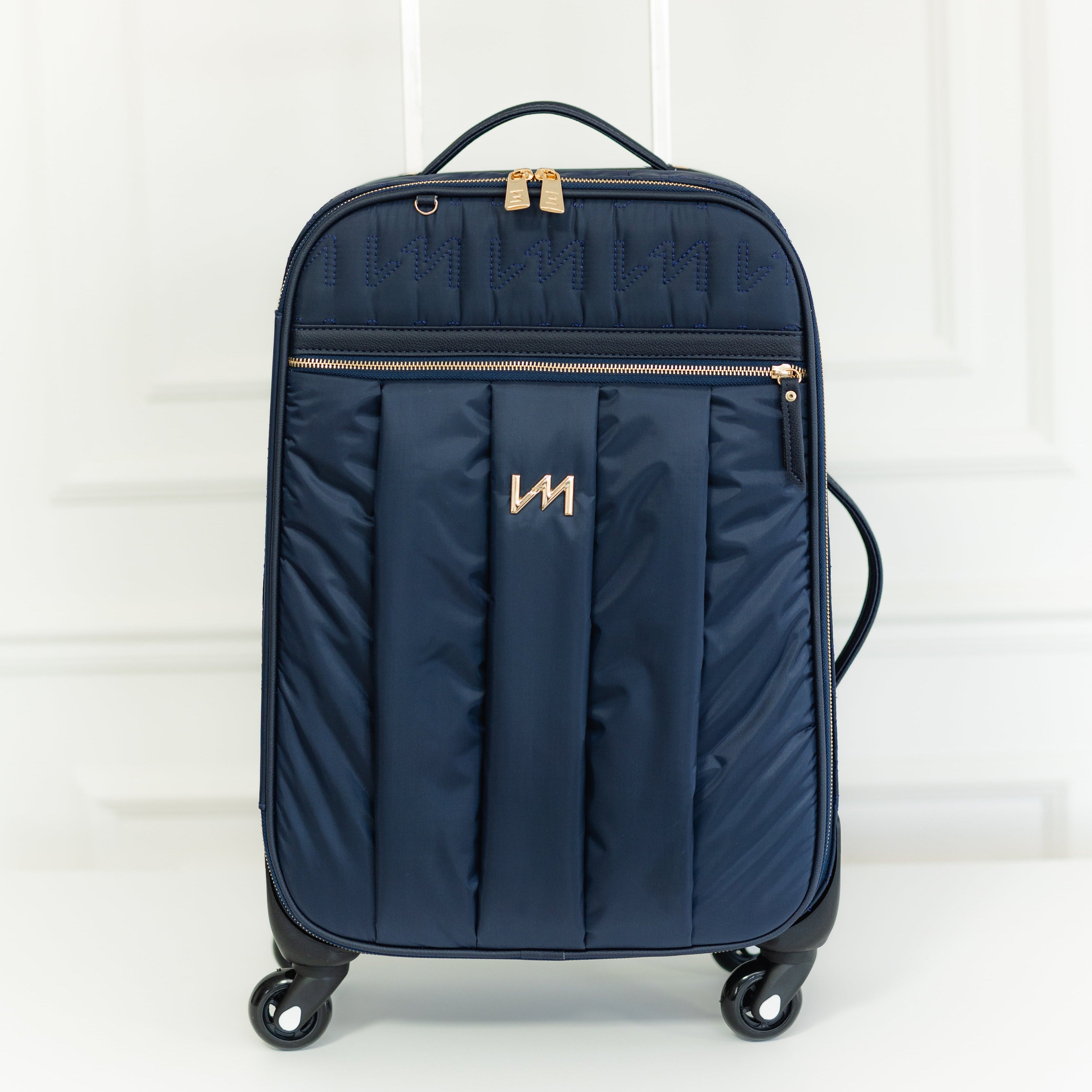 Mala maternidade de Rodinhas Urban Chic Marinho