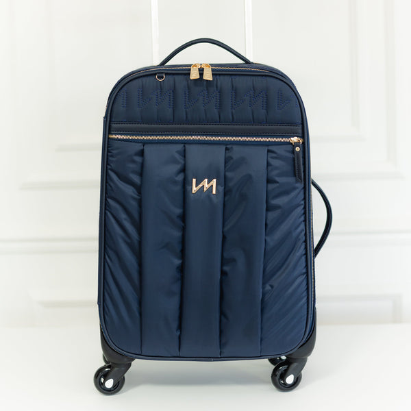 Mala maternidade de Rodinhas Urban Chic Marinho