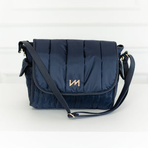 Bolsa maternidade Louise Urban Chic Marinho - Pronta Entrega