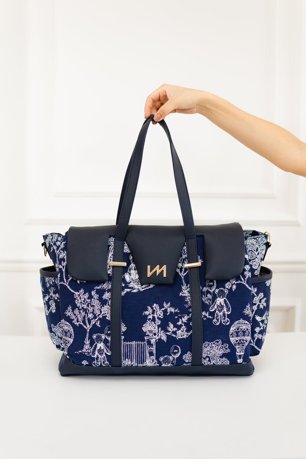 Bolso Maternal Cleo Le Petit Marino - Listo para Entregar