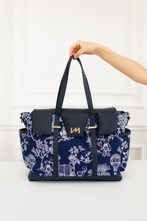 Bolso Maternal Cleo Le Petit Marino - Listo para Entregar