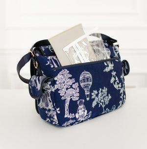 Bolsa maternidade Louise Le Petit Marinho