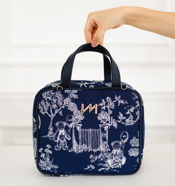 Set de bolsos de maternidad Le Petit Marino - Maleta con ruedas, Bolso Madeleine, Mochila 2 en 1, Bolsa térmica y bolso Cleo