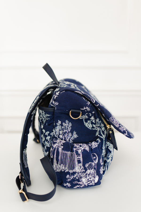 Mochila de maternidad Mummy Le Petit Azul Marino