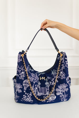 Bolsa de Maternidad Madeleine Le Petit Azul Marino