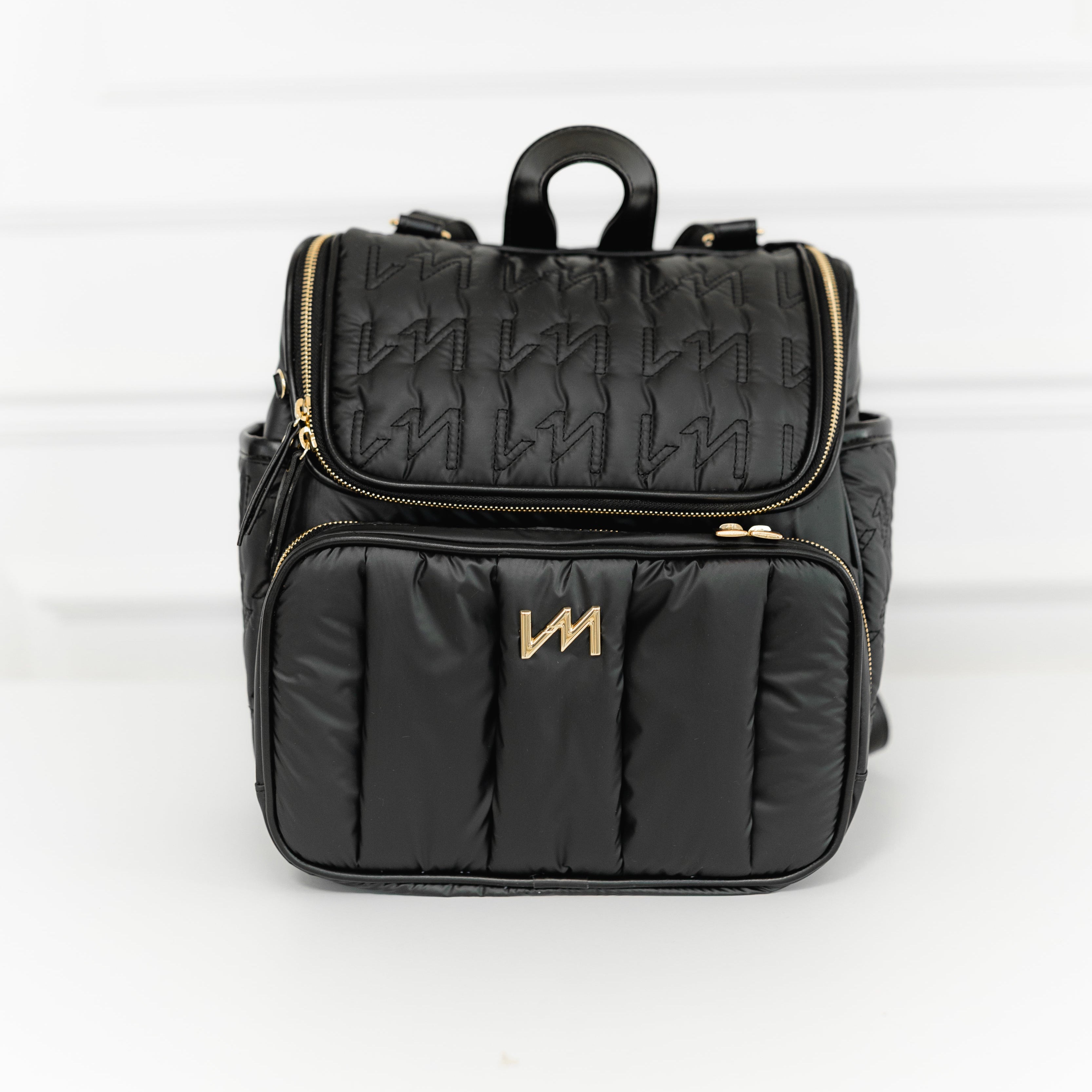 Mochila de maternidad 2 en 1 Urban Chic Negro