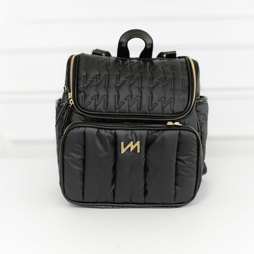 Mochila de maternidad 2 en 1 Urban Chic Negro