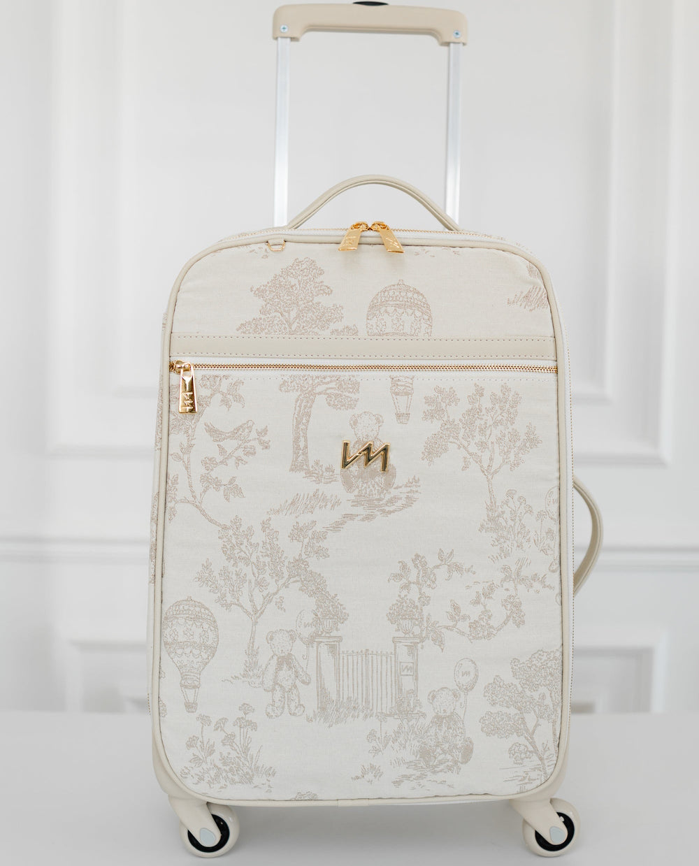 Maleta de maternidad con ruedas Le Petit Beige