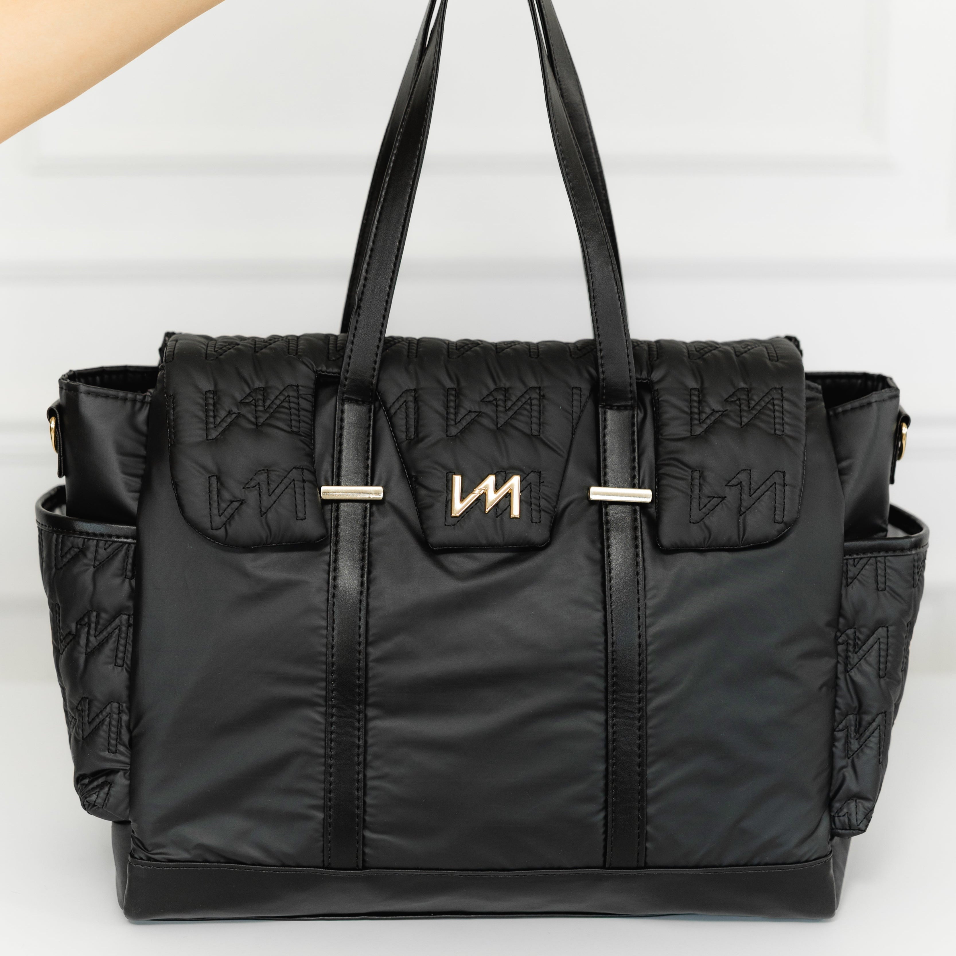 Bolso Maternal Cleo Urban Chic Negro