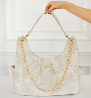 Bolso Maternal Madeleine Le Petit Beige