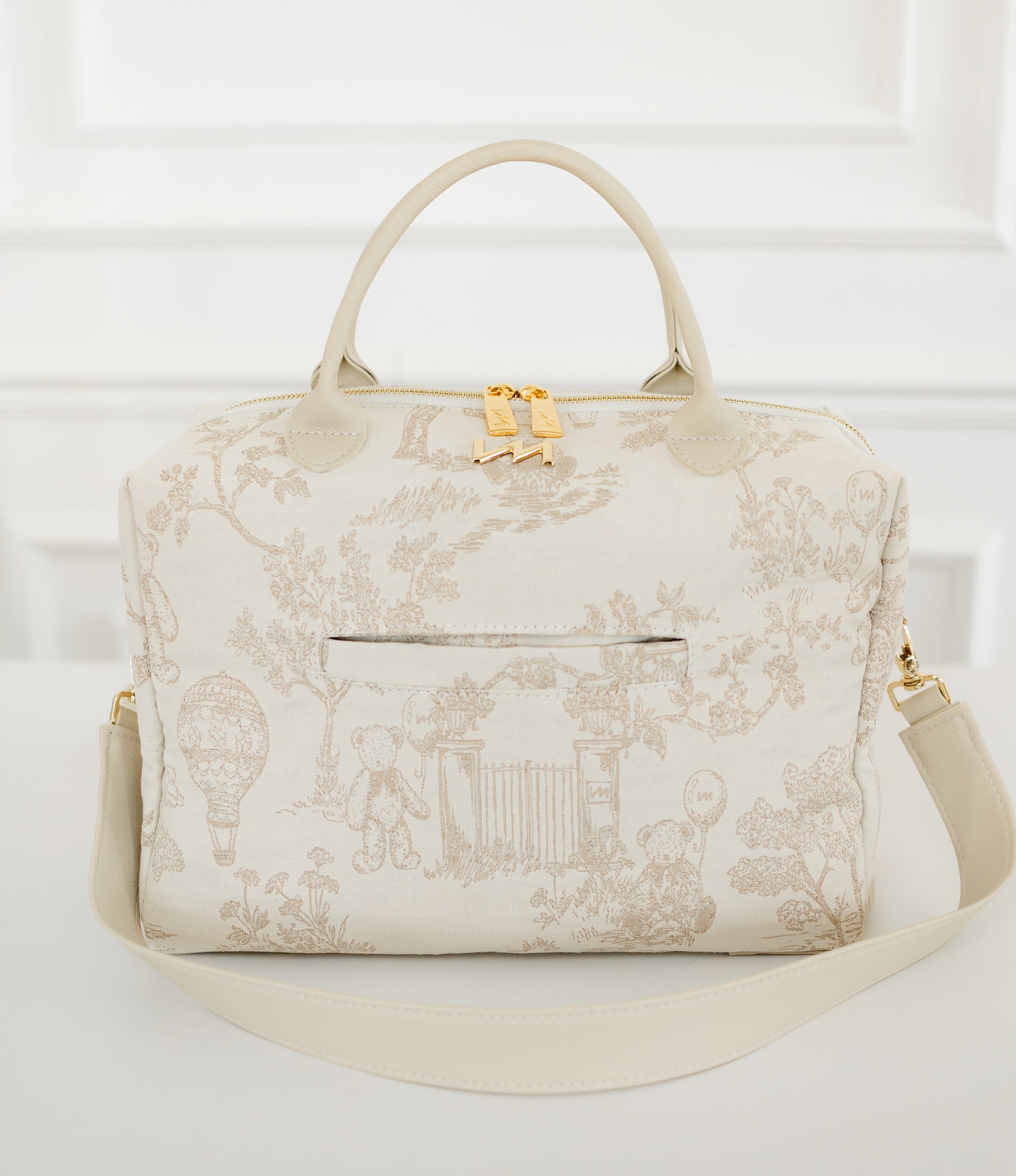 Bolso Maternal Madison Le Petit Beige