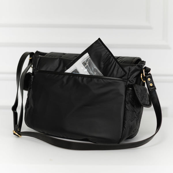 Bolso de maternidad Louise Urban Chic Negro - Entrega Inmediata