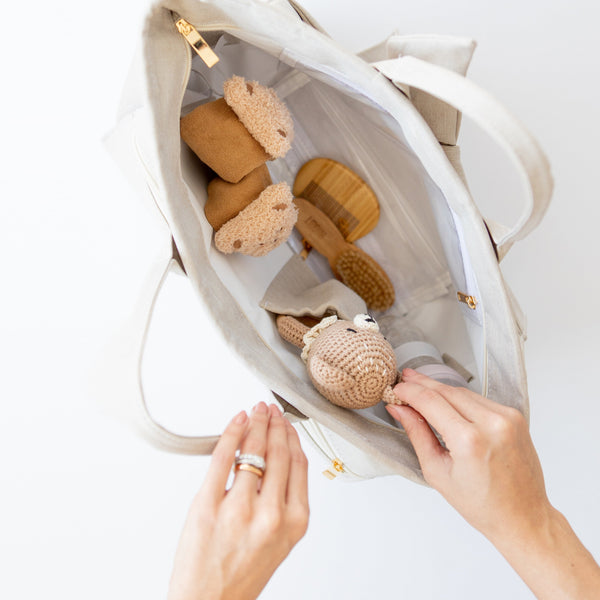 Bolso Maternal Cloé Nosotros Rosé - Entrega Inmediata