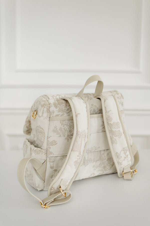 Mochila de maternidad Mummy Le Petit Beige