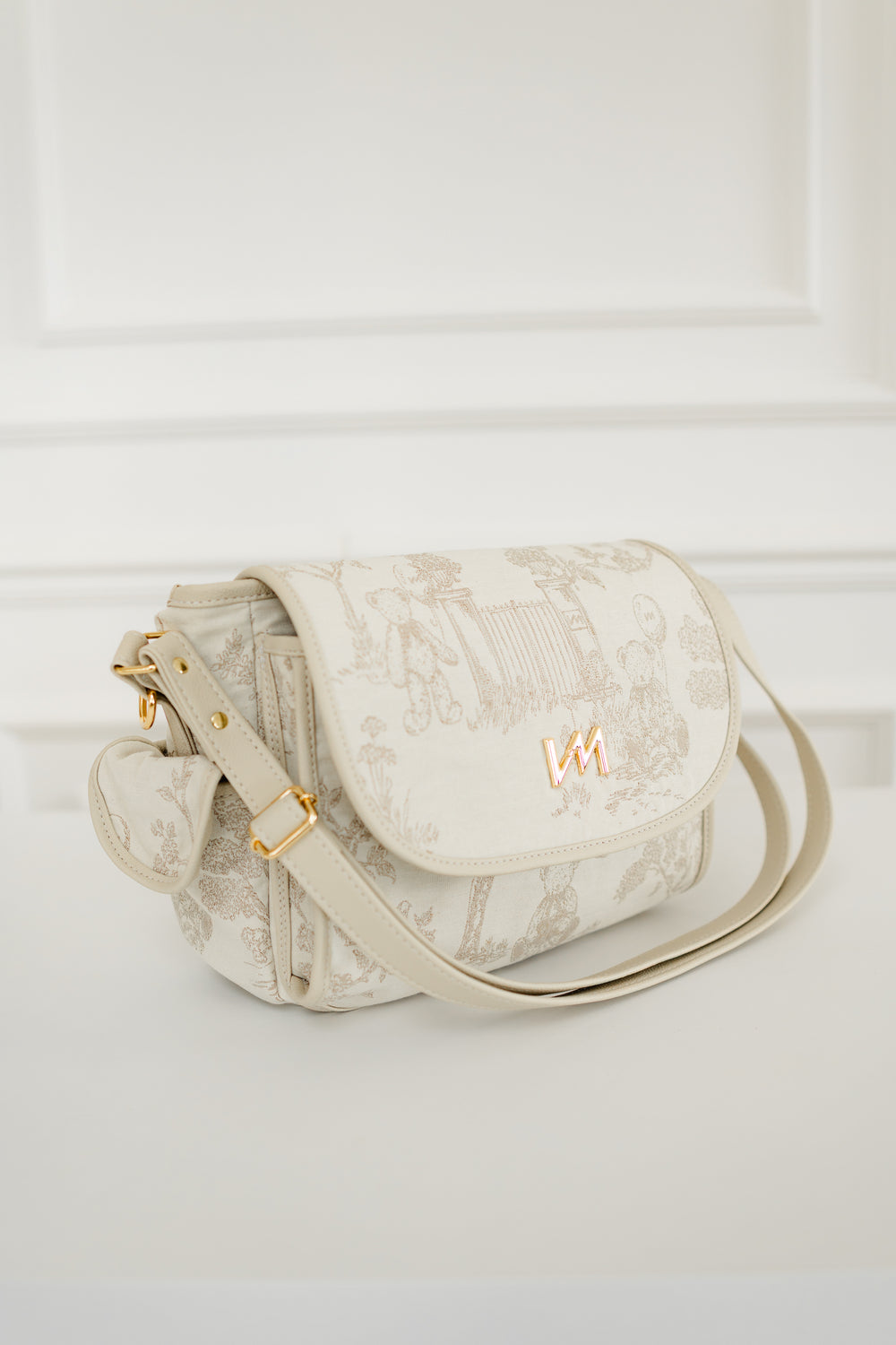 Bolso maternal Louise Mini Le Petit Beige