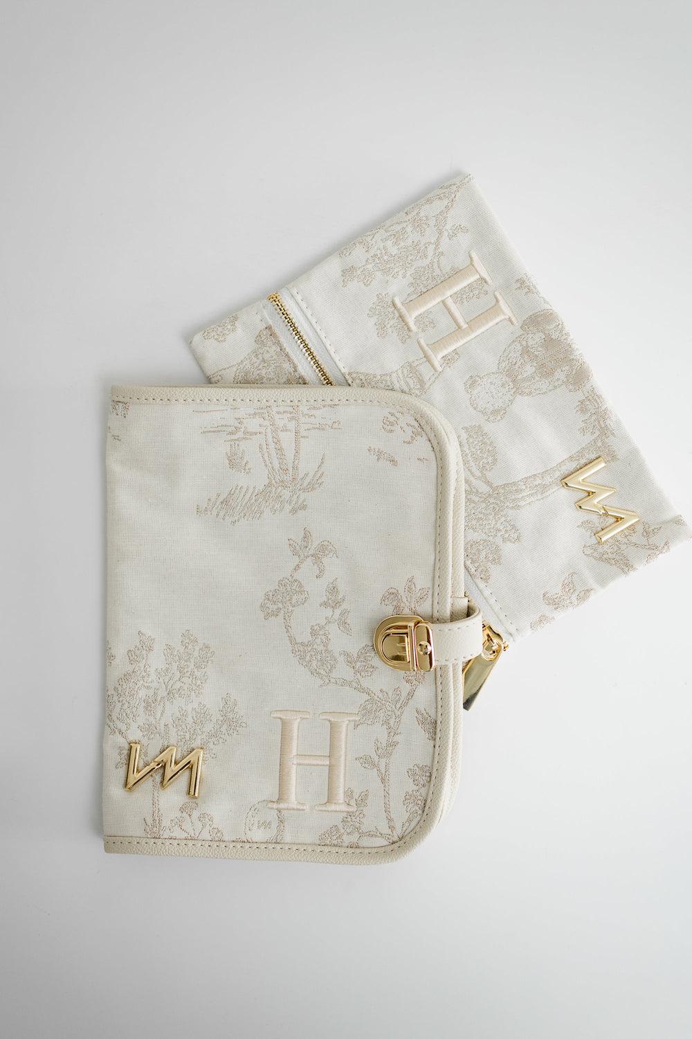 Kit Porta Documentos Le Petit Beige