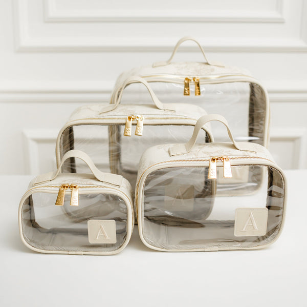 Kit Organizadores Cristal Le Petit Beige