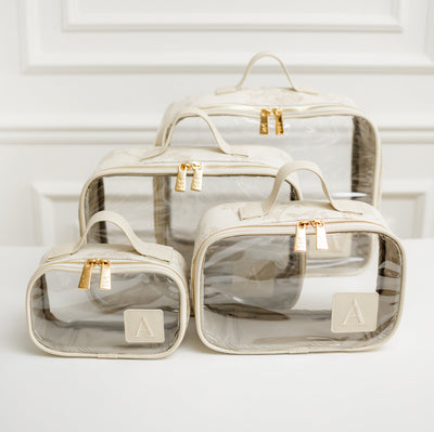 Kit Organizadores Cristal Le Petit Beige