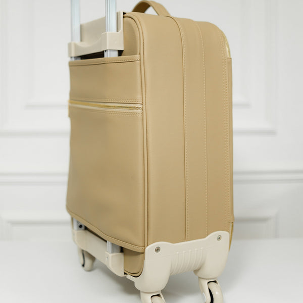 Maleta de maternidad con ruedas Ella Beige