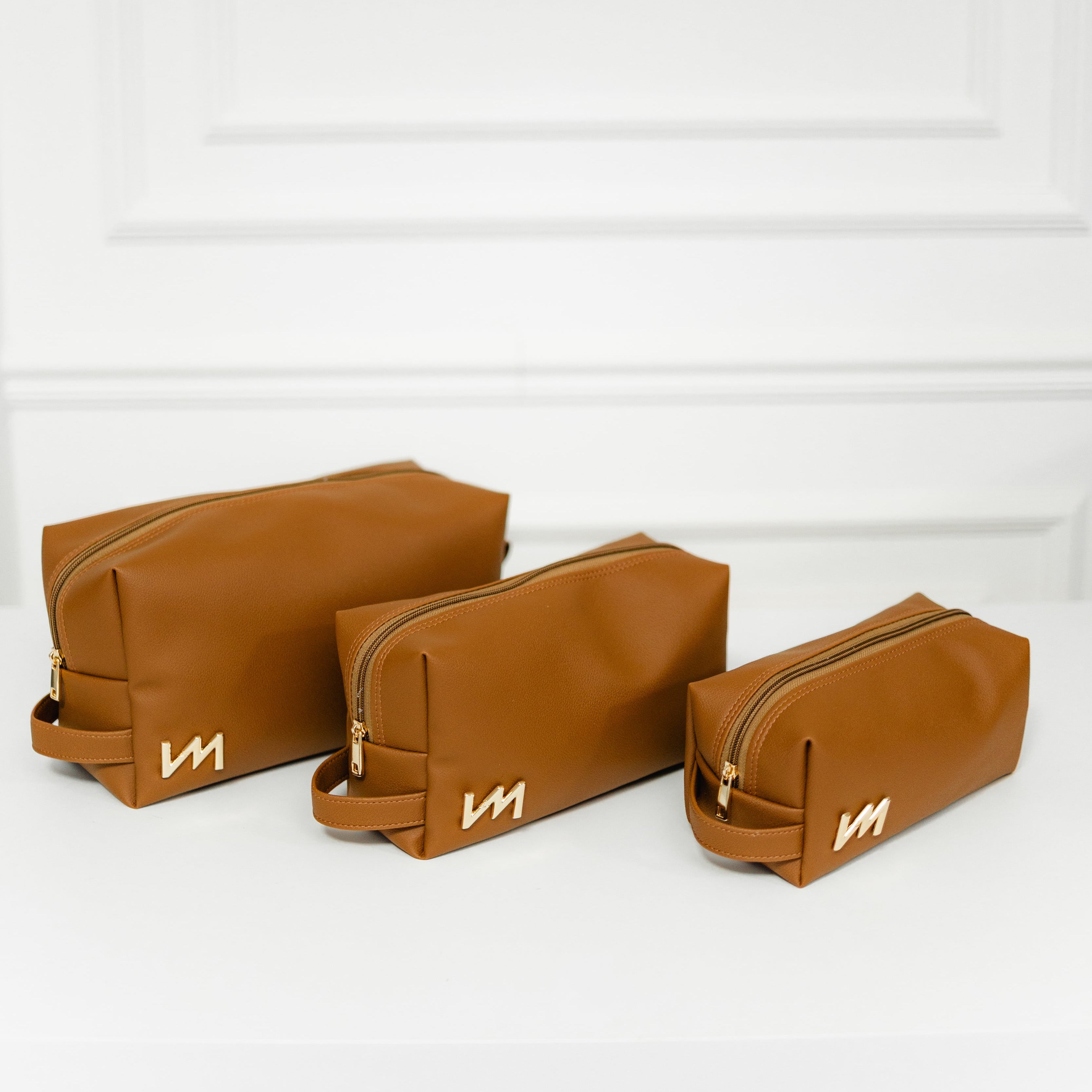 Kit Neceser Ella Caramelo