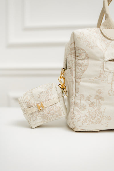 Portachupetes Ella Le Petit Beige