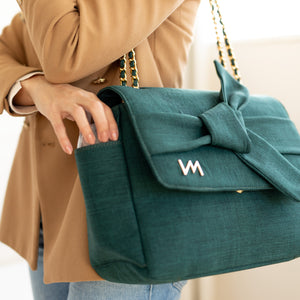 Bolso maternal Kate Nous Verde