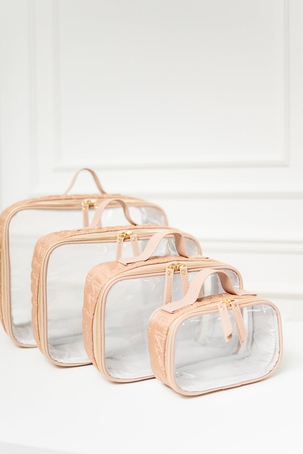 Kit Organizadores Cristal Urban Chic Rosé
