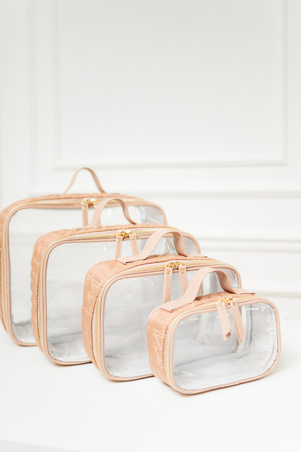 Kit Organizadores Cristal Urban Chic Rosé