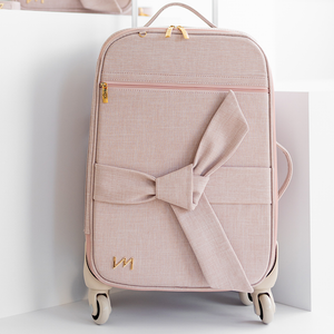 Maleta de maternidad con ruedas Nós Rosé