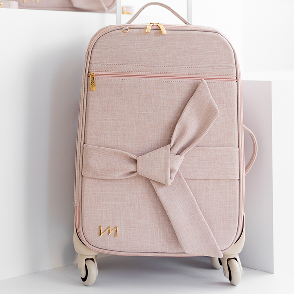 Maleta de maternidad con ruedas Nós Rosé
