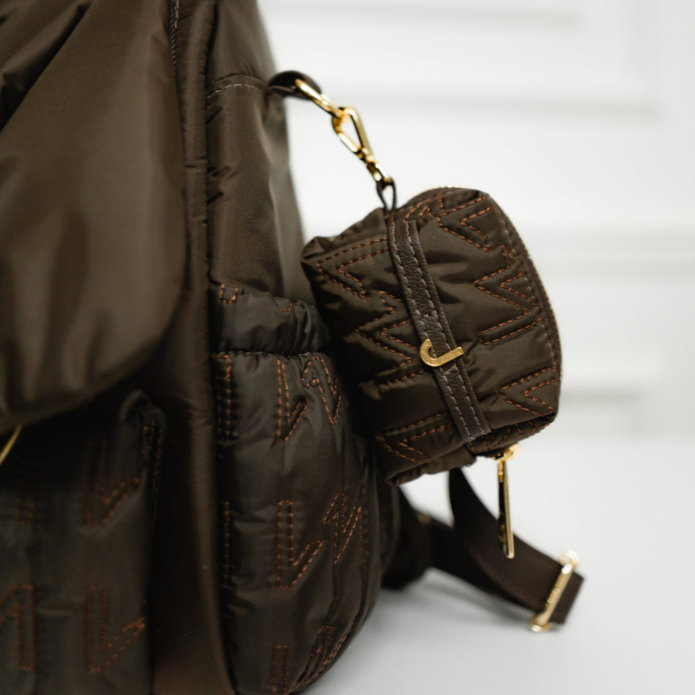 Portachupetes Ella Urban Marrón