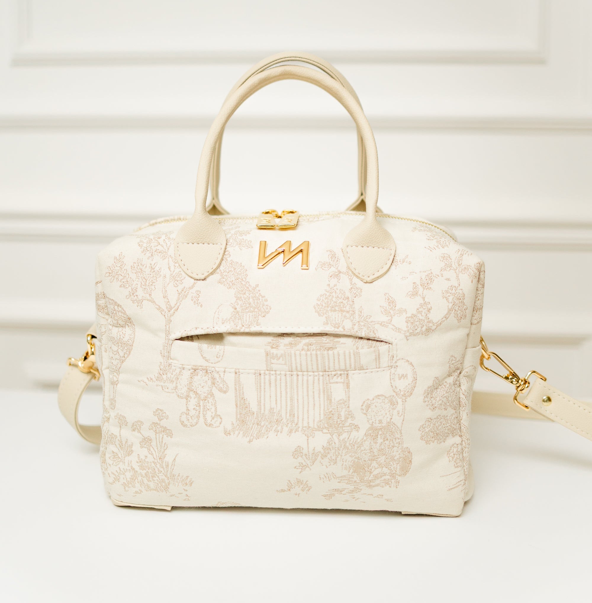 Bolso Maternal Madison Mini Le Petit Beige