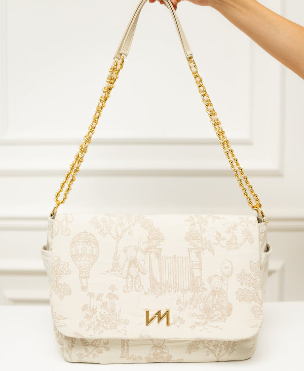 Bolso de maternidad Kate Le Petit Beige