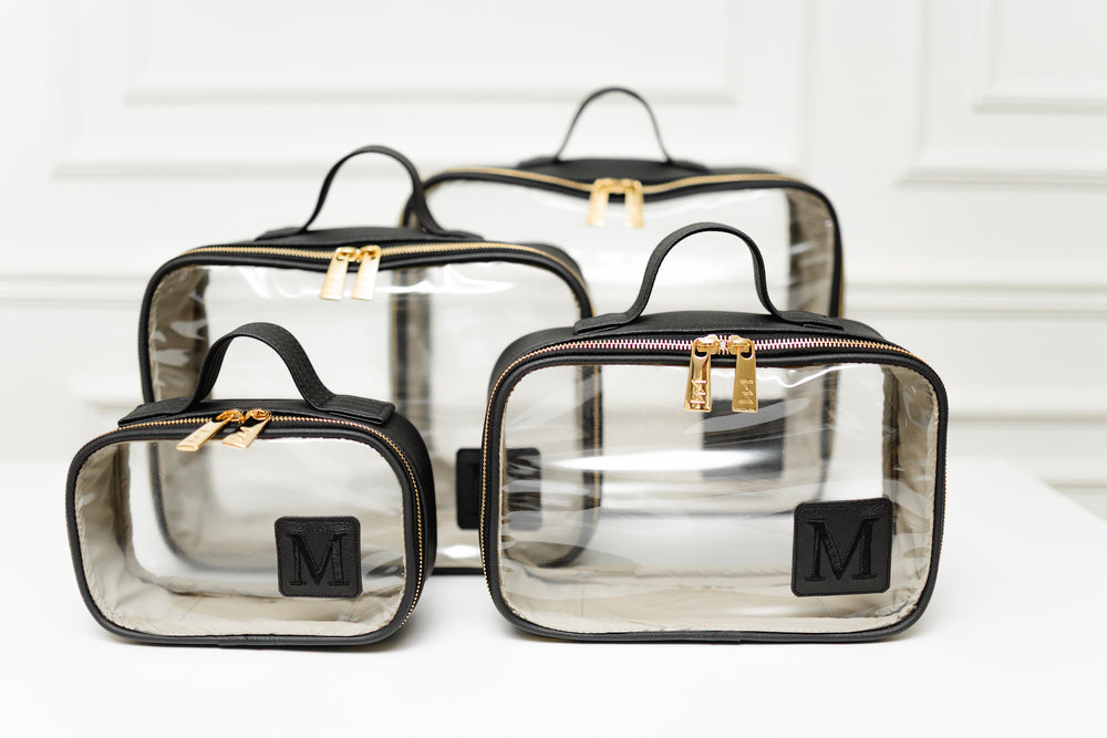 Kit Organizadores Cristal Ella Negro