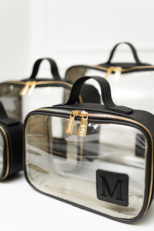 Kit Organizadores Cristal Ella Negro
