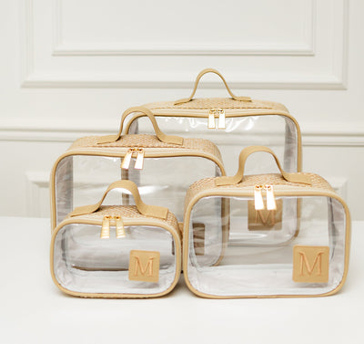 Kit Organizadores Cristal Tressê Paja