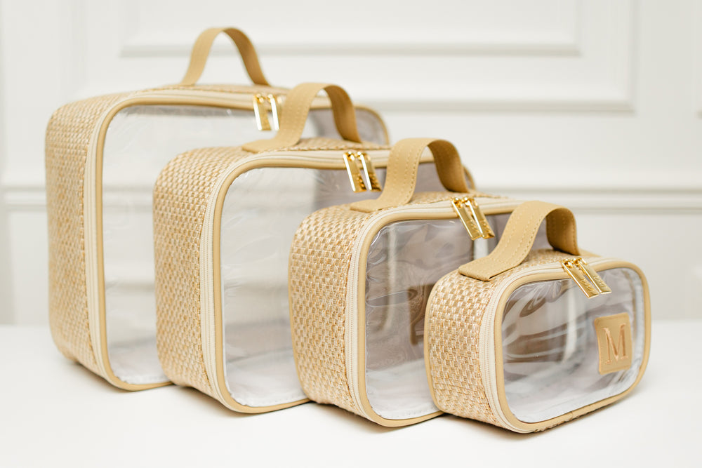 Kit Organizadores Cristal Tressê Paja