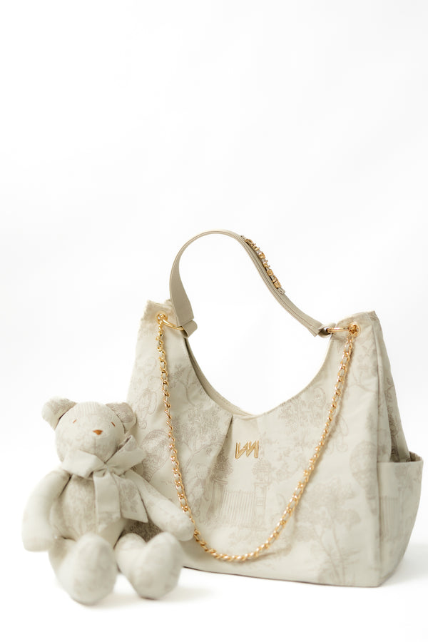 Bolso Maternal Madeleine Le Petit Beige