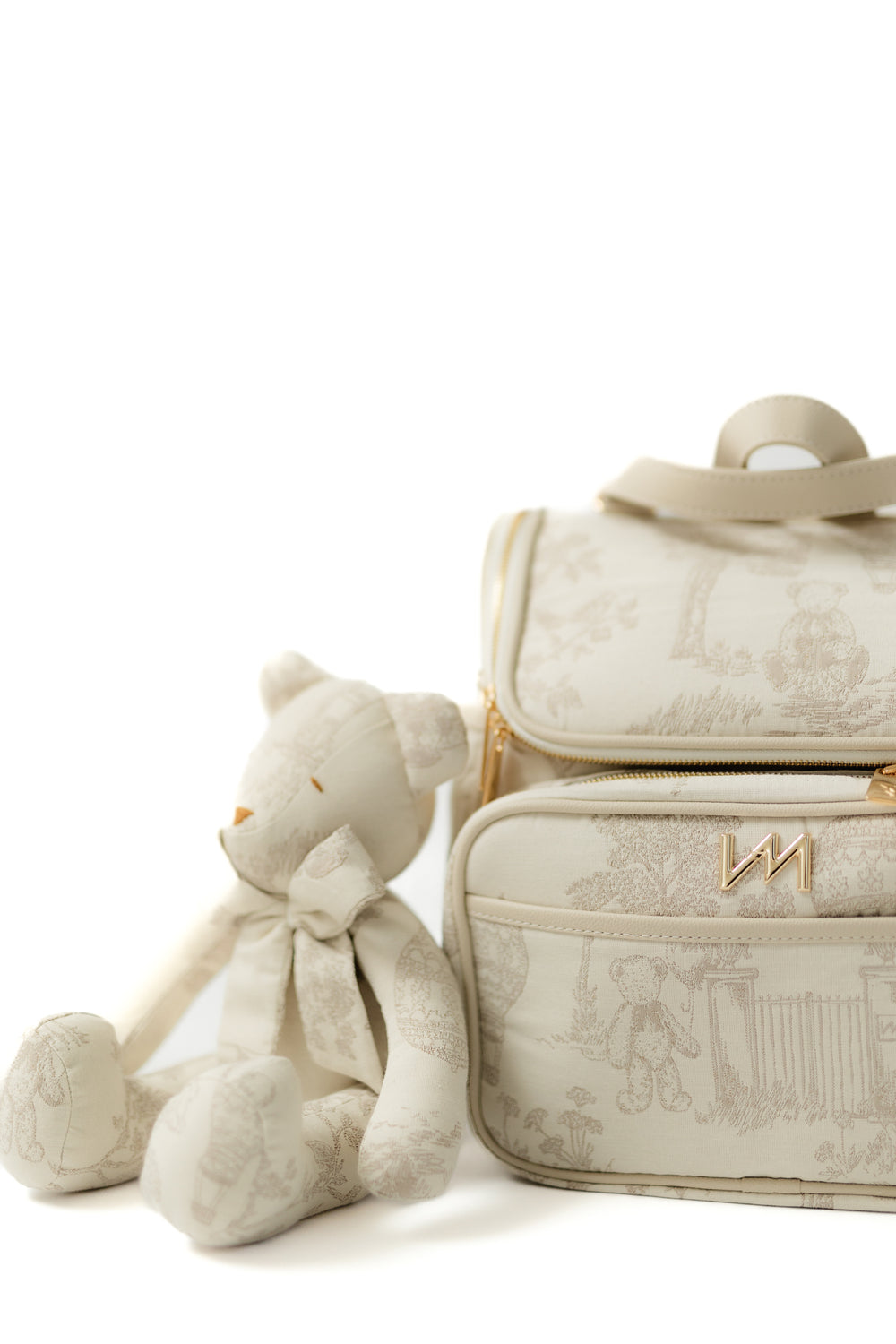 Mochila de maternidad 2 en 1 Le Petit Beige