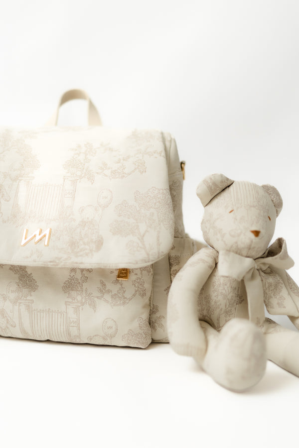 Mochila de maternidad Mummy Le Petit Beige