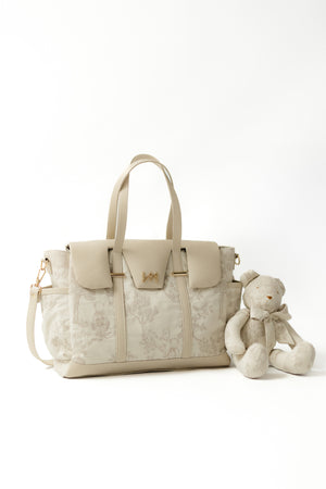 Bolsa Maternal Cleo Le Petit Beige