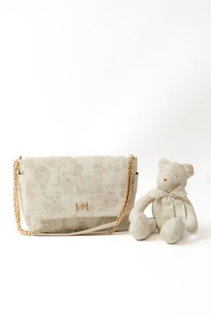 Bolso de maternidad Kate Le Petit Beige
