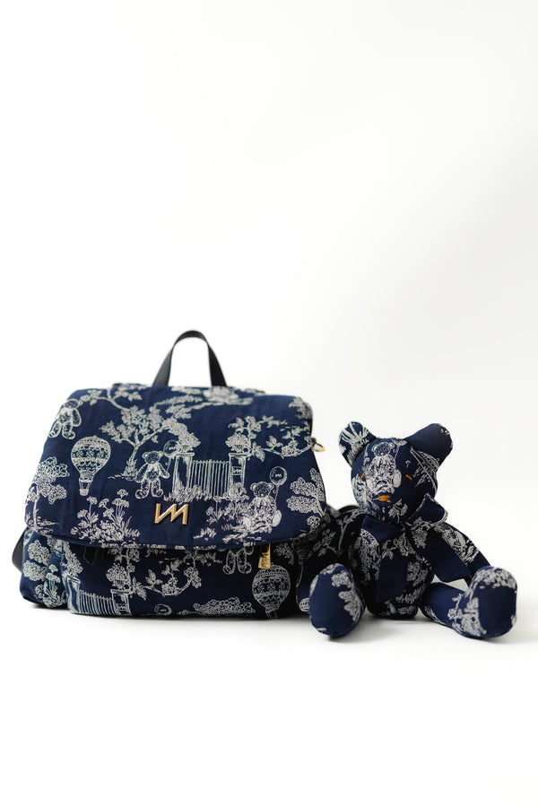 Mochila de maternidad Mummy Le Petit Azul Marino