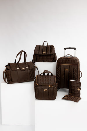 Kit bolso cambiador Urban Chic Marrón