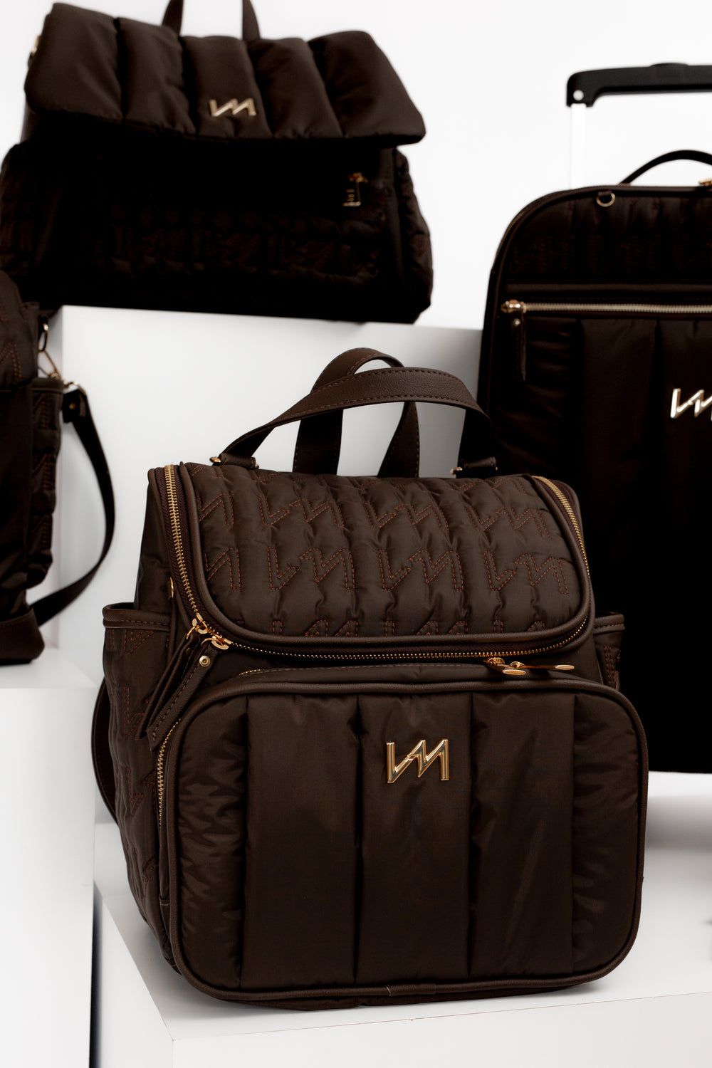 Kit bolso cambiador Urban Chic Marrón