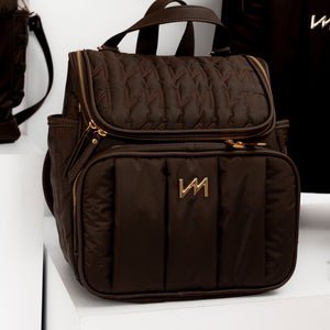 Mochila maternidade  2 em 1 Urban Chic Marrom