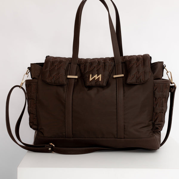 Bolsa Maternidade Cleo  Urban Chic Marrom